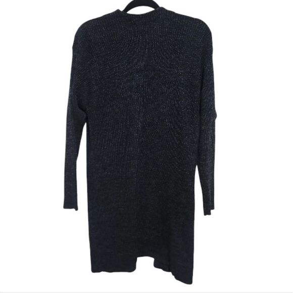 Ambiance Apparel Women's Charcoal Gray Cardigan Sweater Sz Medium - Picture 2 of 7